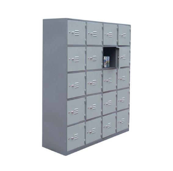 Personal Locker 0145 SM Deep Gray Light Gray