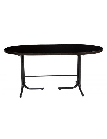 Six Seated Dining Table 0050 LB BK (Only Table)
