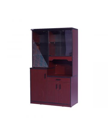 Dinner Wagoan (Multipurpose Cabinet 0004 LB Mahogany)