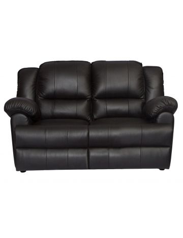 Two seater sofa-0202 LE Black