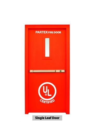 Partex Single Leaf Fire Door 0001B (900x2400mm)