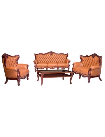 Sofa SDS-0272 LE Brown (only Two Seater Sofa)