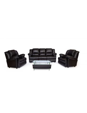 Sofa Single Seated 0201 UH LE-BK