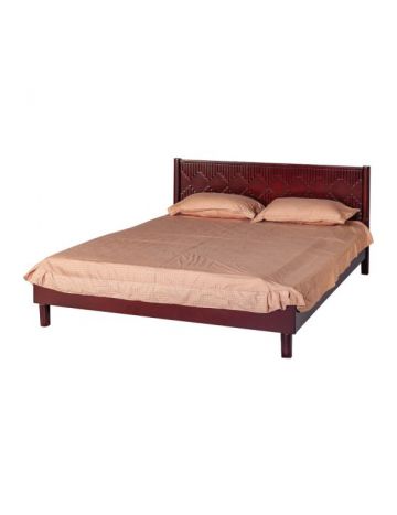 Wooden King bed WBEK-0195