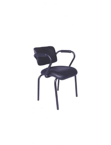 Visitor Chair 0084 UH BK LR 51