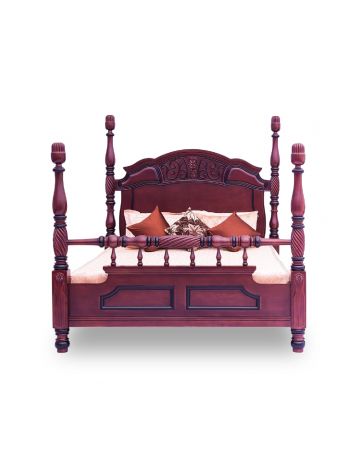 Queen Size Bed 0169 WF WN-BK (Only Bed)