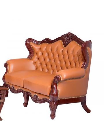 Sofa WSDS-0272 LE Brown (only Two Seater Sofa)