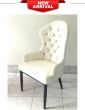 Dining Chair (IVORY White Rexene) DI-0119R