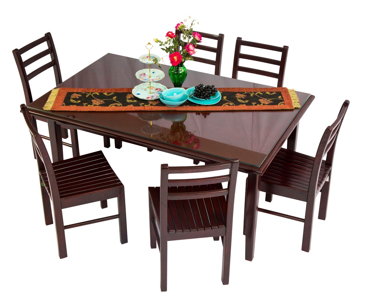 Glass for dining table on sale price