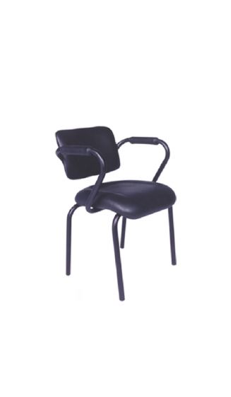 Visitor Chair 0084 UH BK LR 51