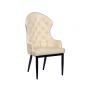 Dining Chair (IVORY White Rexene) DI-0119R