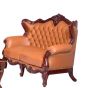 Sofa WSDS-0272 LE Brown (only Two Seater Sofa)