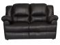 Two seater sofa-0202 LE Black