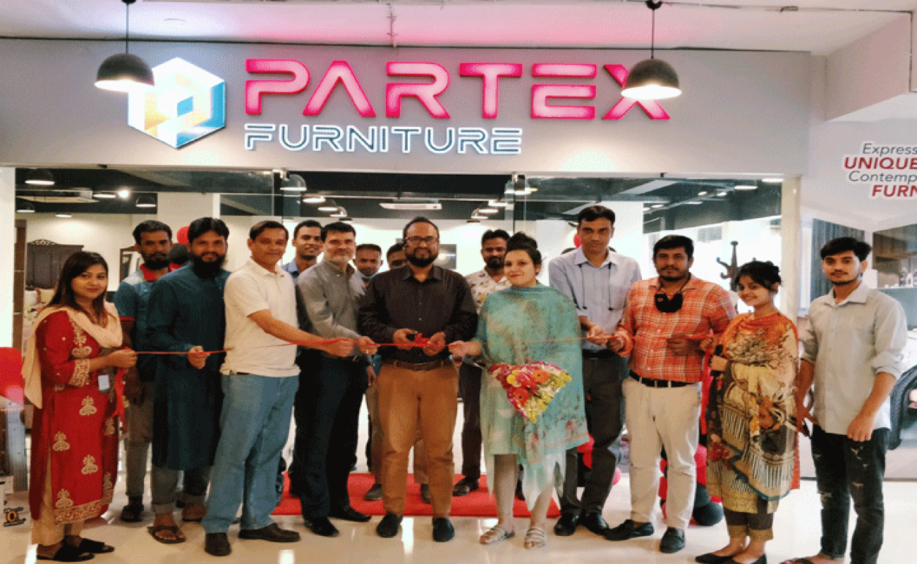 New showroom of Partex Furniture opened at Mirpur-1