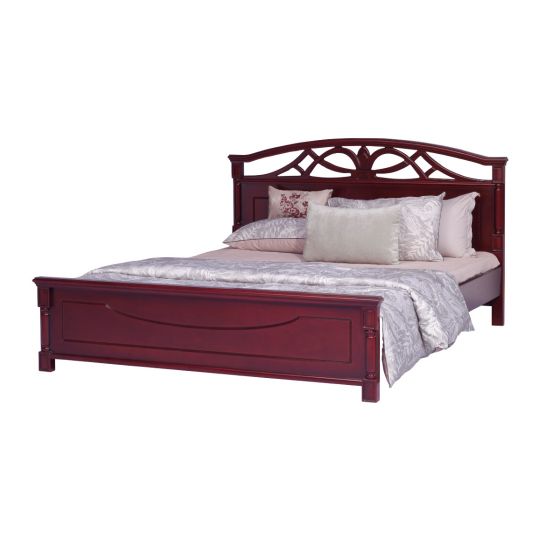 Wooden King size bed 0197 -WF MG-01 (Only Bed)